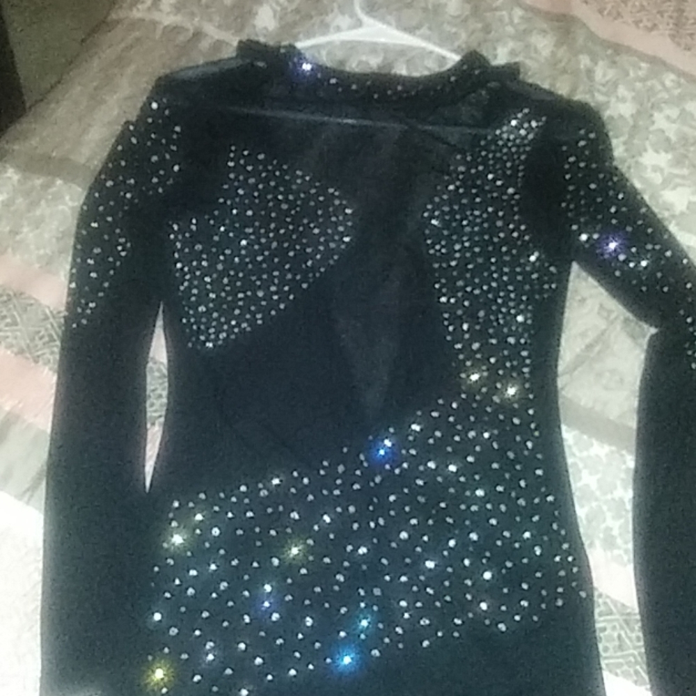 Diamond Studded Sheer once Piece